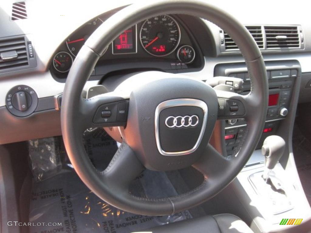 2008 A4 2.0T S-Line Sedan - Brilliant Black / Black photo #8