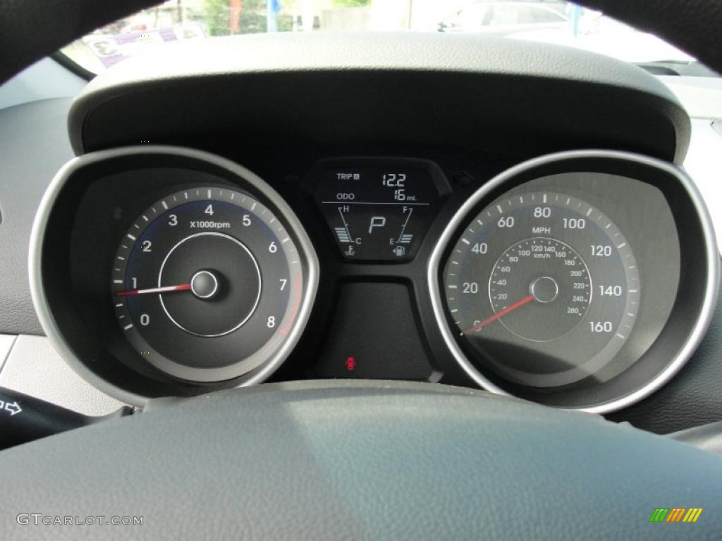 2011 Hyundai Elantra GLS Gauges Photo #47967431