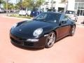 Black 2008 Porsche 911 Targa 4S