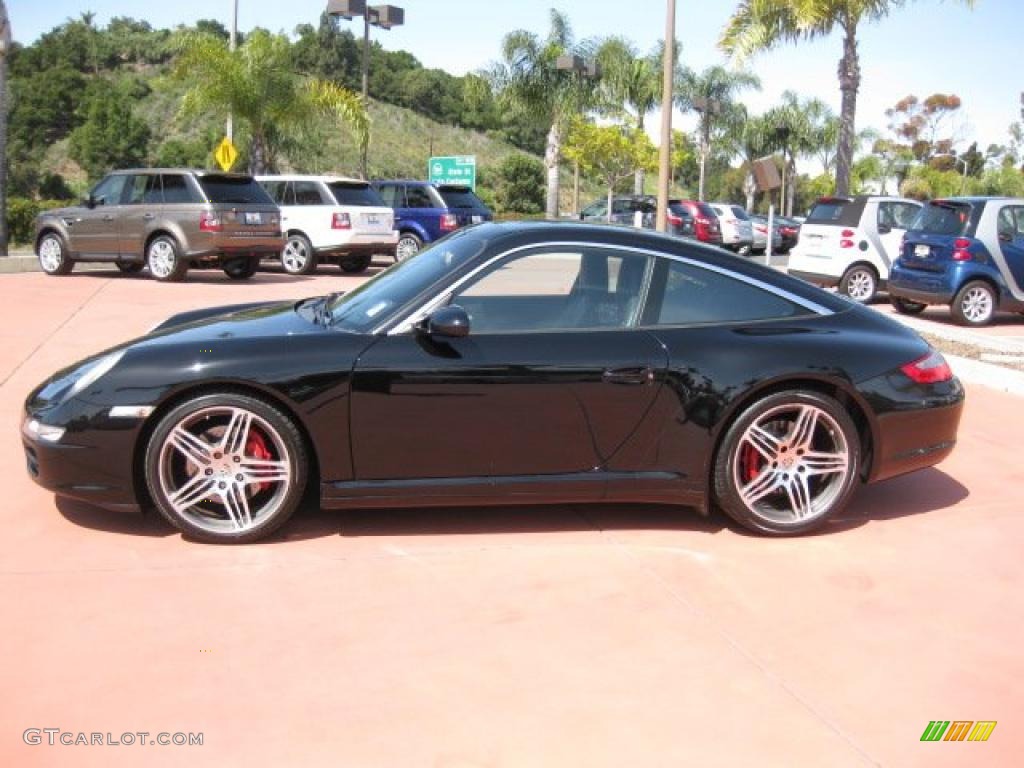 Black 2008 Porsche 911 Targa 4S Exterior Photo #47967521