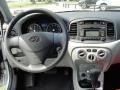 2011 Hyundai Accent Gray Interior Dashboard Photo