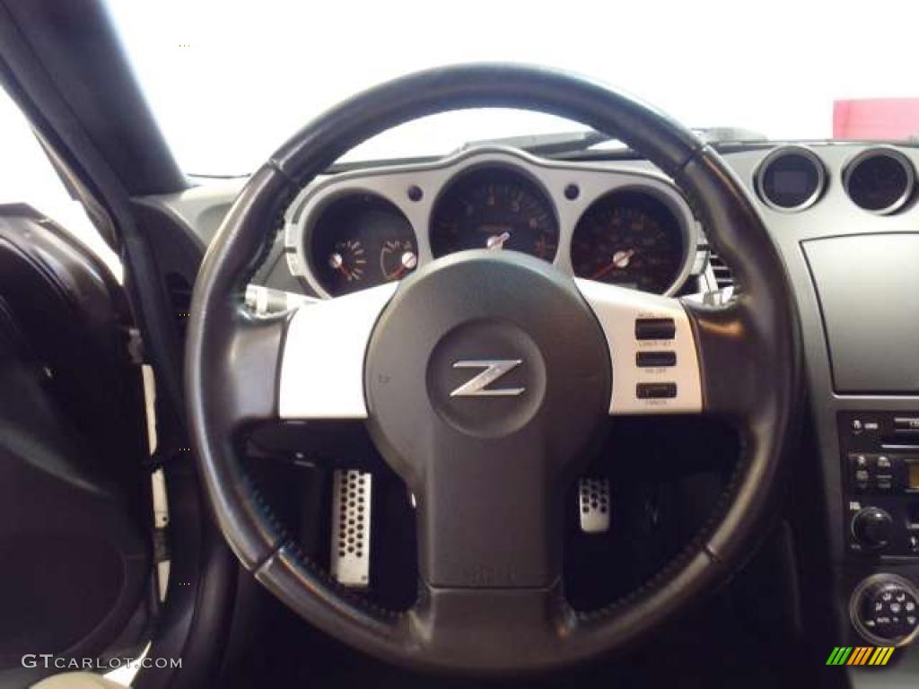 2005 350Z Touring Coupe - Silverstone Metallic / Carbon photo #11