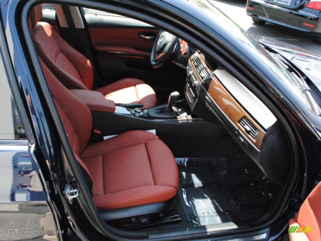 Chestnut Brown Dakota Leather Interior 2010 BMW 3 Series 328i Sports Wagon Photo #47974439