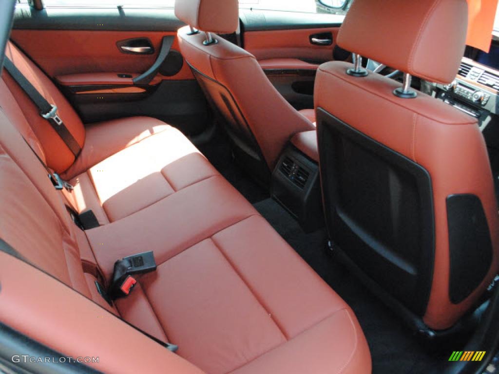 Chestnut Brown Dakota Leather Interior 2010 BMW 3 Series 328i Sports Wagon Photo #47974469