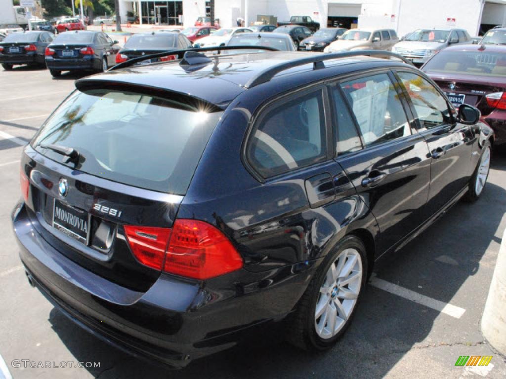 2010 3 Series 328i Sports Wagon - Monaco Blue Metallic / Chestnut Brown Dakota Leather photo #8