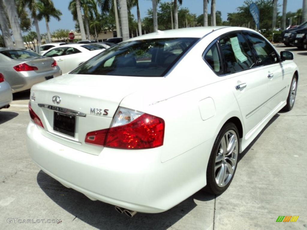 Moonlight White 2008 Infiniti M 35 S Sedan Exterior Photo #47974547
