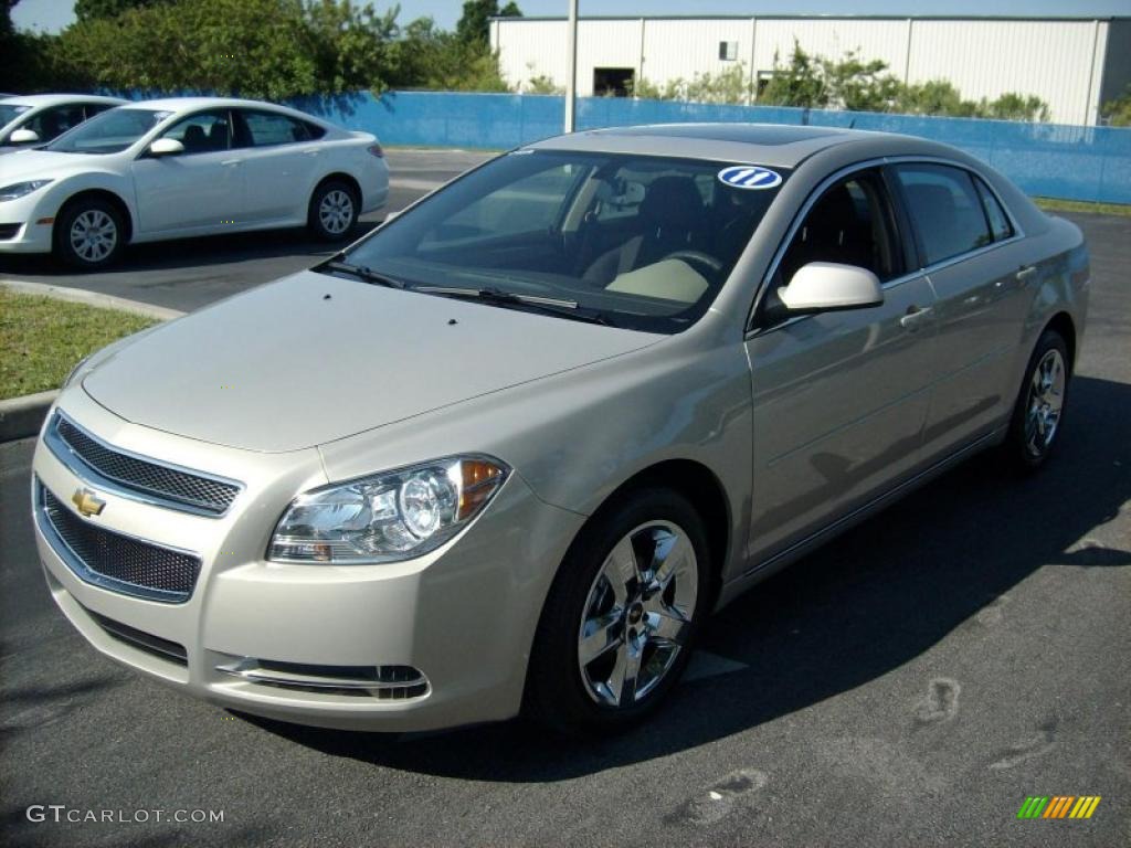 2011 Malibu LT - Gold Mist Metallic / Cocoa/Cashmere photo #1