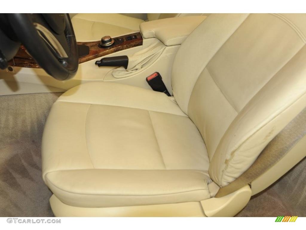 2007 3 Series 335i Convertible - Alpine White / Cream Beige photo #6