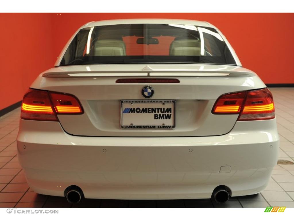 2007 3 Series 335i Convertible - Alpine White / Cream Beige photo #21