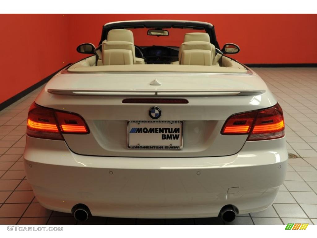 2007 3 Series 335i Convertible - Alpine White / Cream Beige photo #23