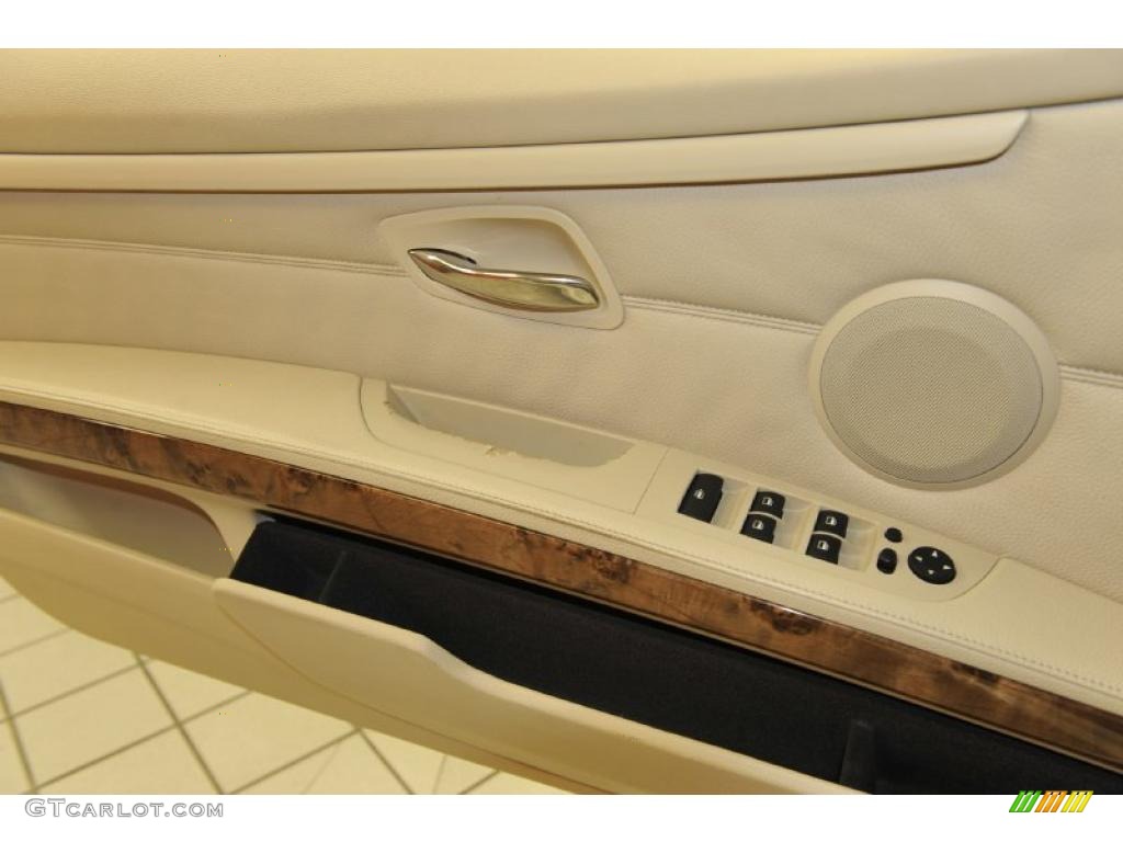 2007 3 Series 335i Convertible - Alpine White / Cream Beige photo #40