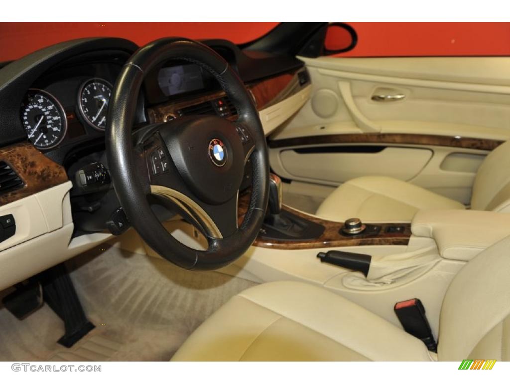 2007 3 Series 335i Convertible - Alpine White / Cream Beige photo #45