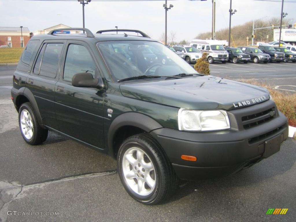 2002 Freelander SE - Epsom Green / Black photo #1