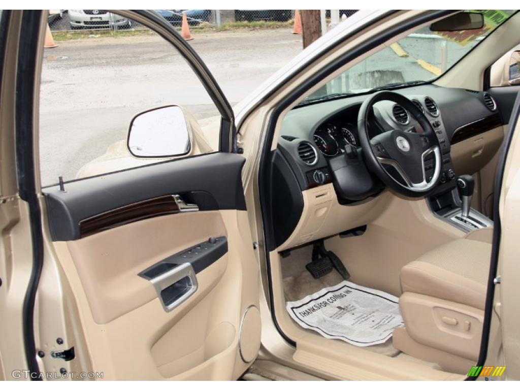 Tan Interior 2008 Saturn VUE Green Line Hybrid Photo #47977799