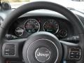 Black 2011 Jeep Wrangler Sport S 4x4 Steering Wheel