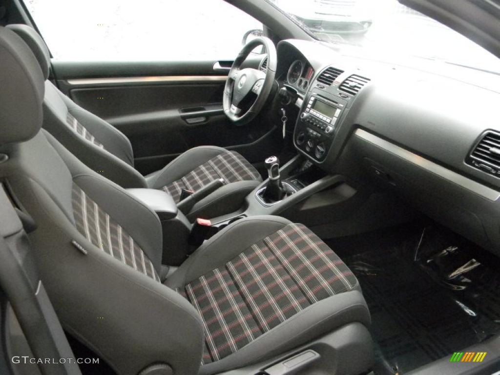 Interlagos Plaid Cloth Interior 2008 Volkswagen GTI 2 Door Photo #47978696