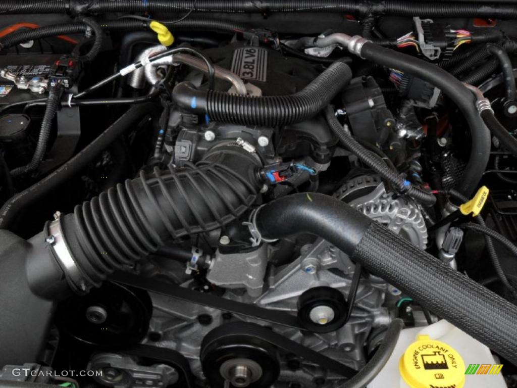 2011 Jeep Wrangler Sport S 4x4 3.8 Liter OHV 12-Valve V6 Engine Photo #47978705