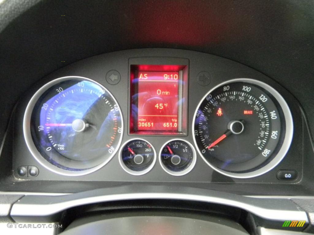 2008 Volkswagen GTI 2 Door Gauges Photo #47978804