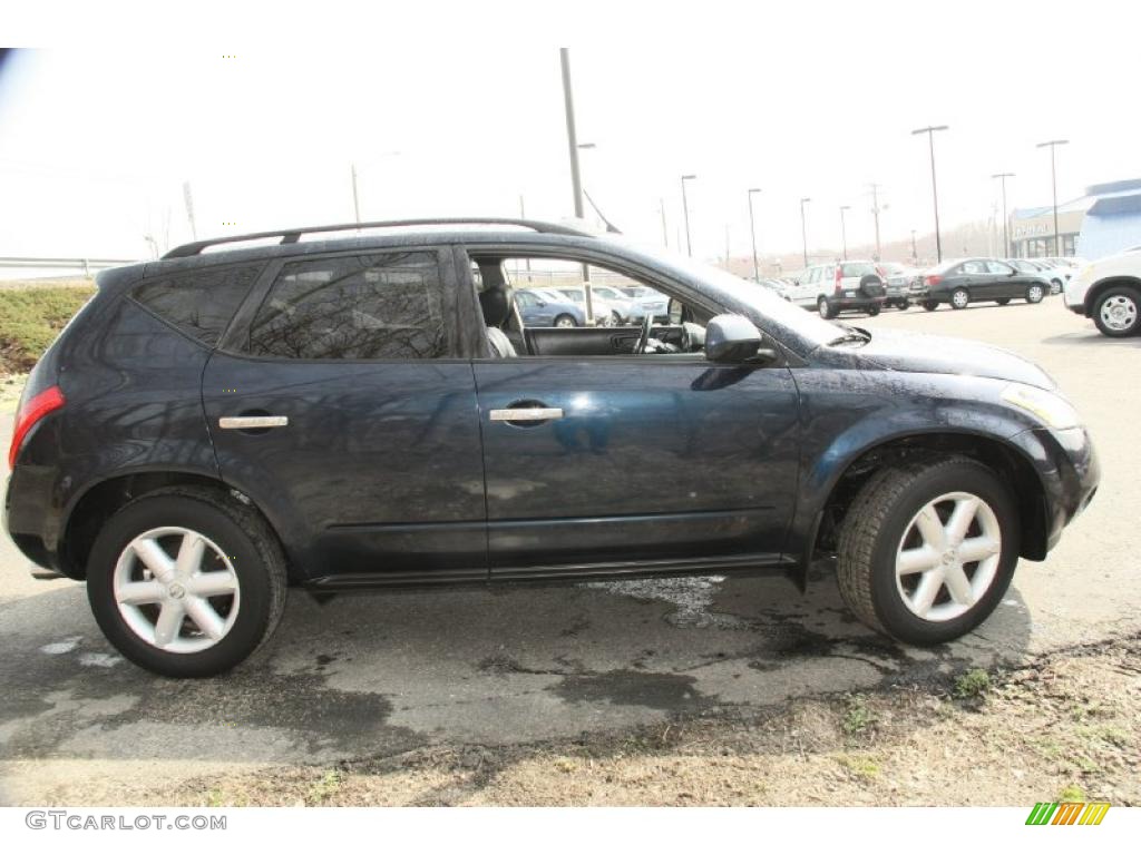 2004 Murano SL AWD - Midnight Blue Pearl / Charcoal photo #4