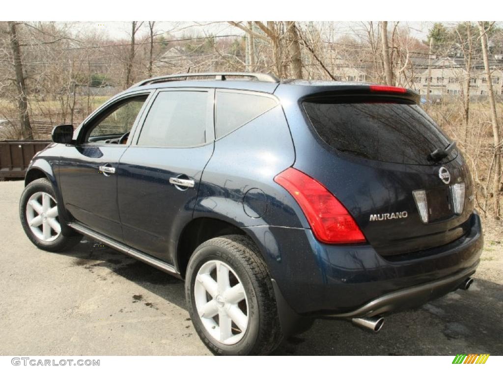 2004 Murano SL AWD - Midnight Blue Pearl / Charcoal photo #9