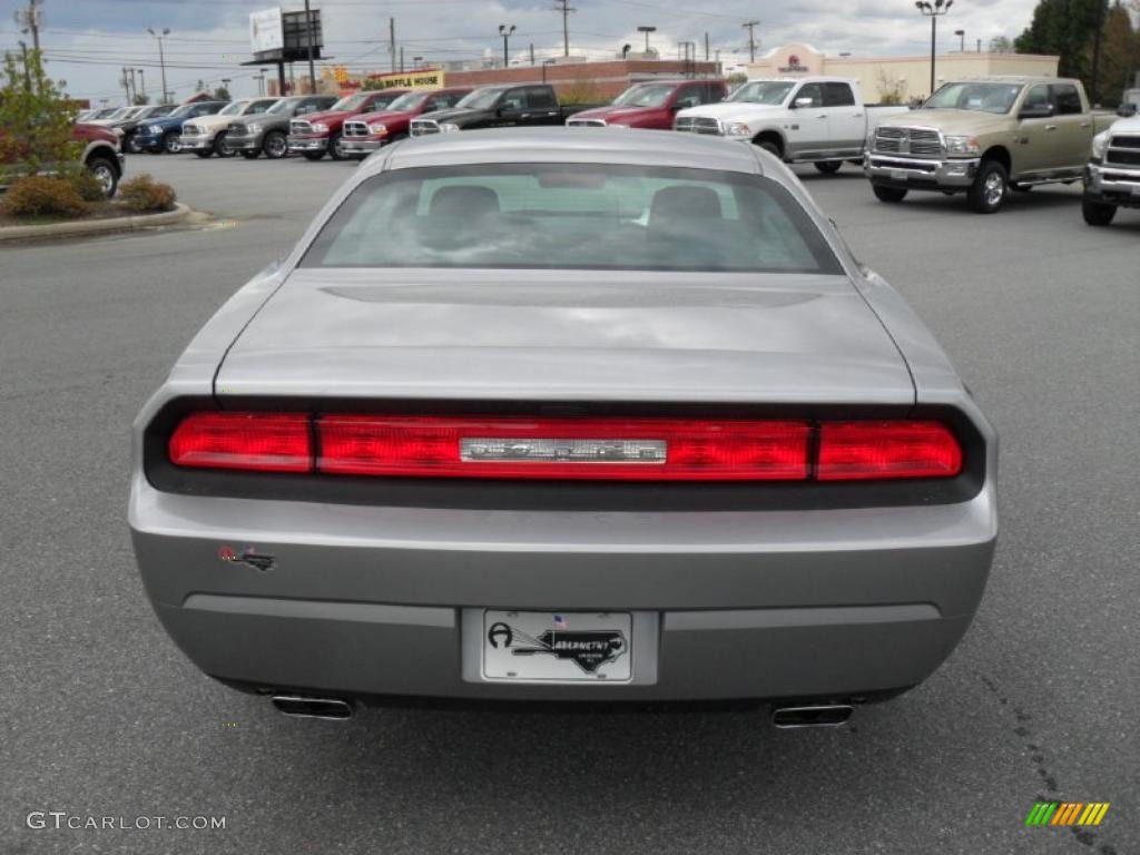 2011 Challenger SE - Billet Metallic / Dark Slate Gray photo #3