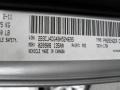  2011 Challenger SE Billet Metallic Color Code PSC
