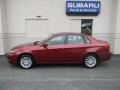 Camellia Red Pearl - Impreza 2.5i Premium Sedan Photo No. 4