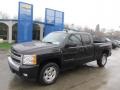 2008 Black Chevrolet Silverado 1500 LT Extended Cab 4x4  photo #1