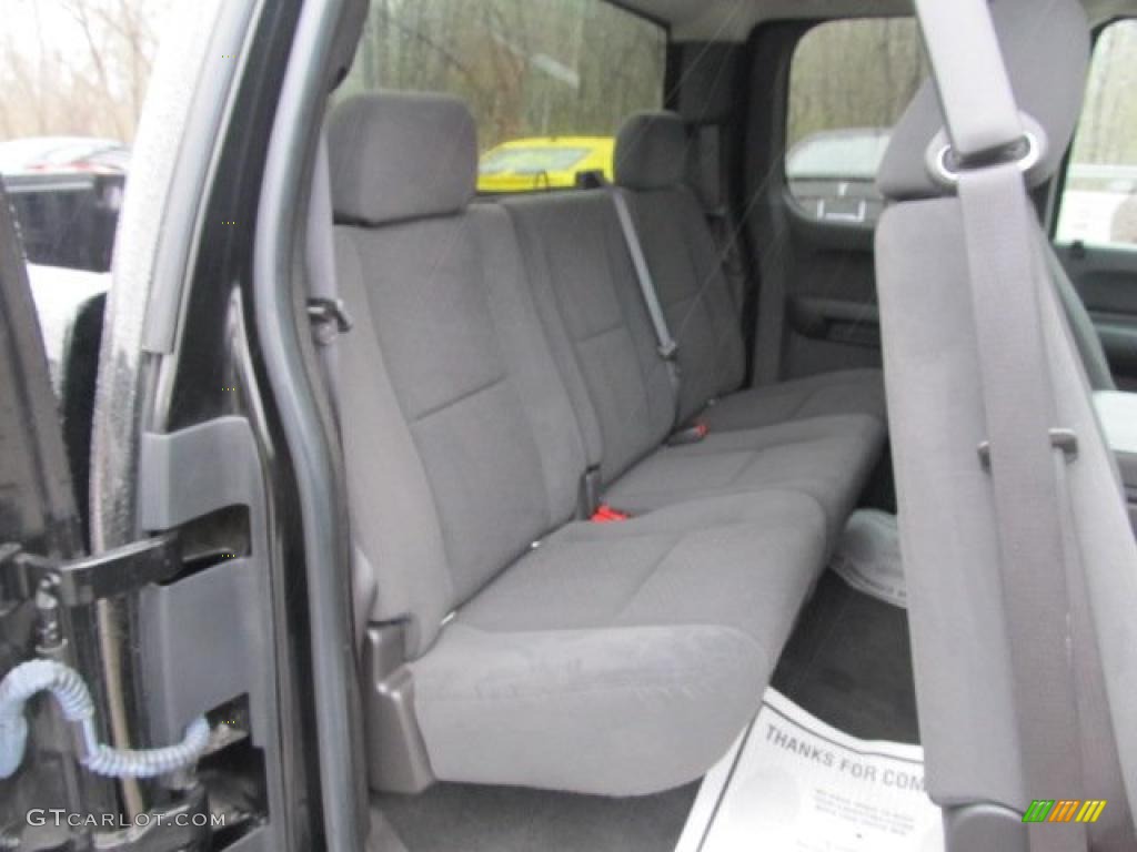 2008 Silverado 1500 LT Extended Cab 4x4 - Black / Ebony photo #11