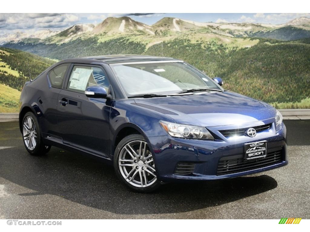 Nautical Blue Mica 2011 Scion tC Standard tC Model Exterior Photo #47981765