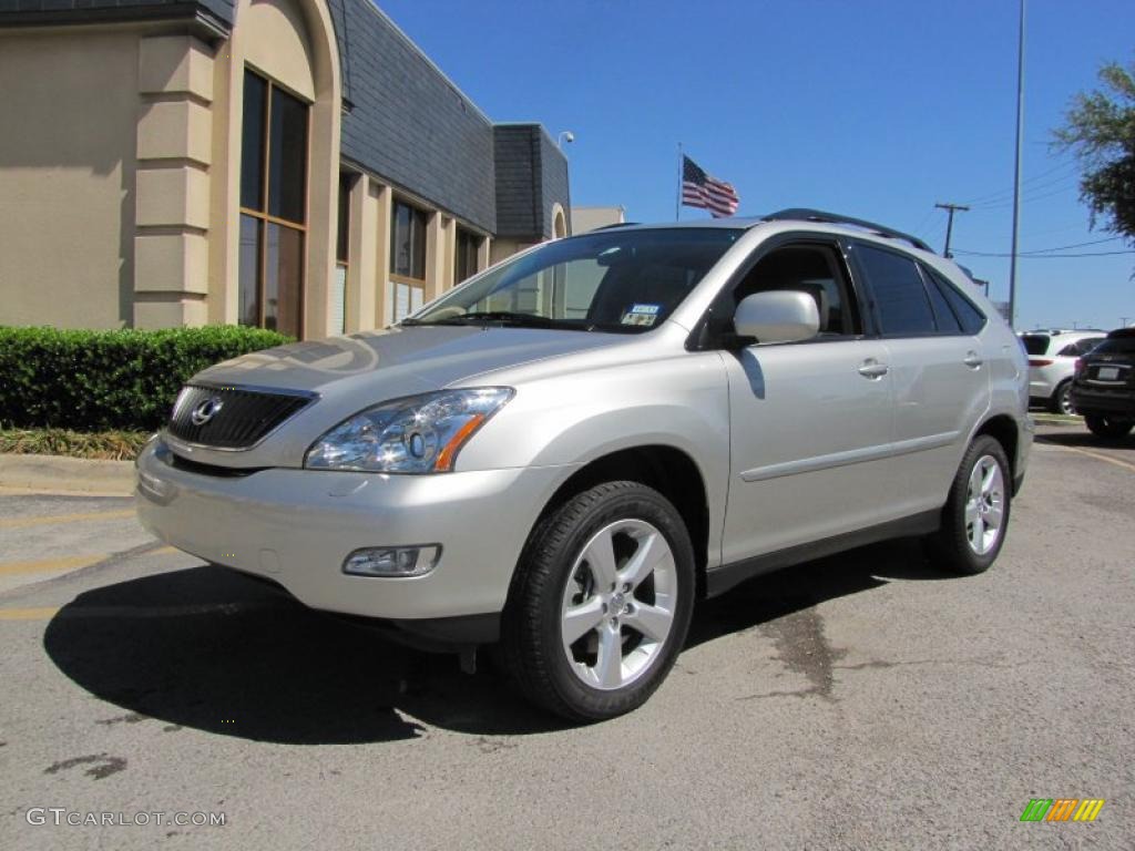 2007 RX 350 - Millennium Silver Metallic / Light Gray photo #3