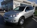 2010 Silver Ice Metallic Chevrolet Traverse LS  photo #1