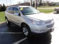 2010 Silver Ice Metallic Chevrolet Traverse LS  photo #3