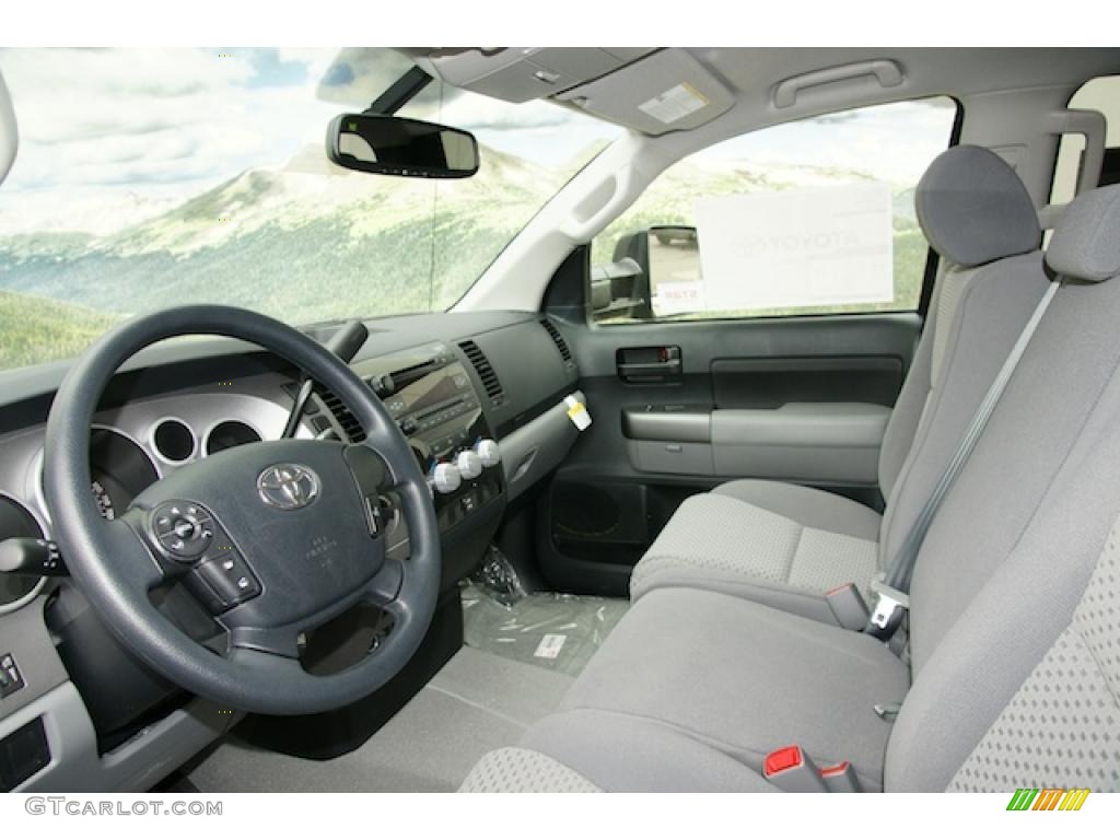 2011 Tundra SR5 Double Cab 4x4 - Pyrite Mica / Graphite Gray photo #4