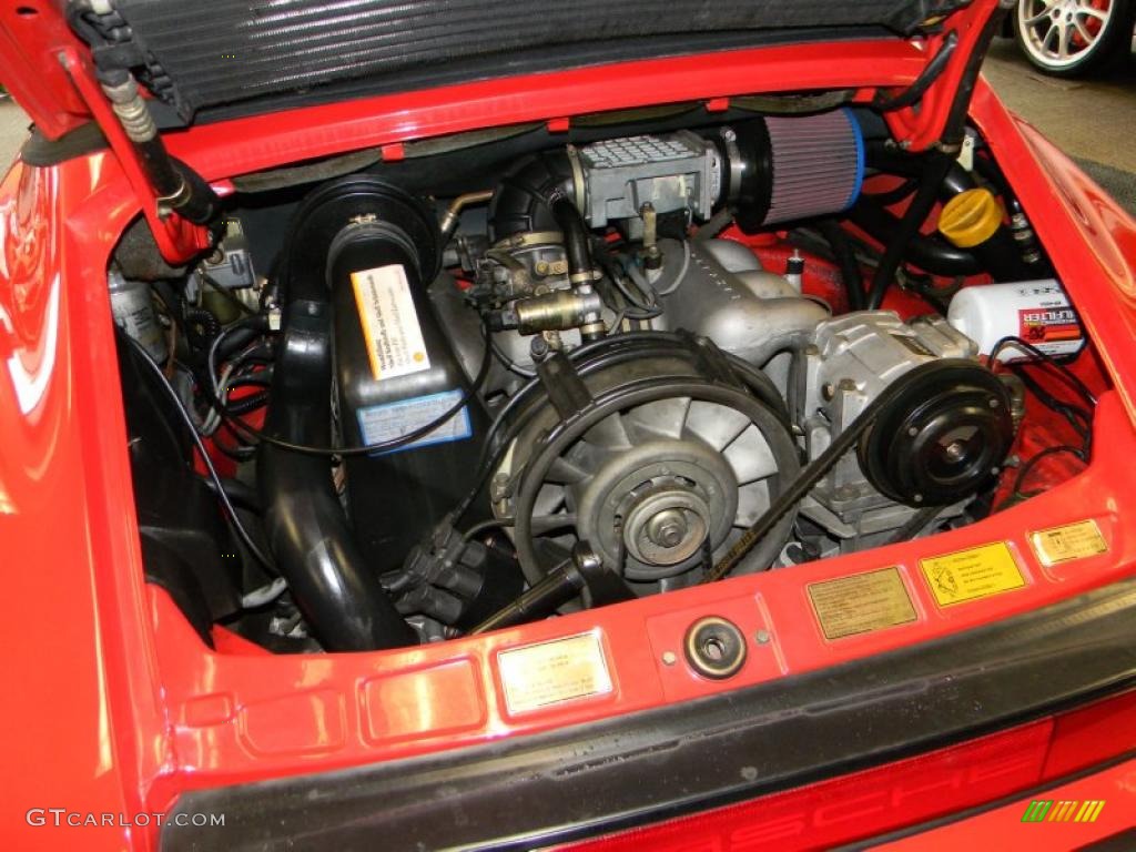 1988 Porsche 911 Carrera Cabriolet 3.2 Liter SOHC 12V Flat 6 Cylinder Engine Photo #47984225