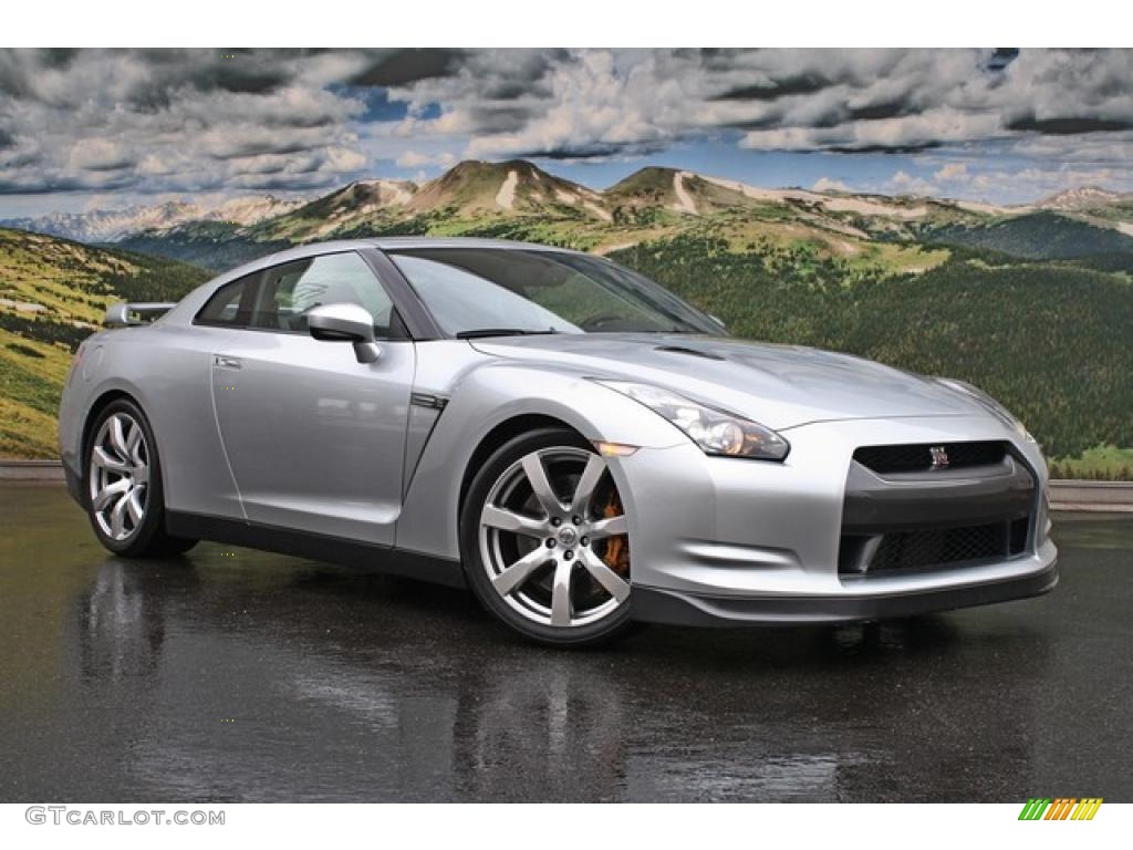 Super Silver Metallic 2009 Nissan GT-R Premium Exterior Photo #47984609