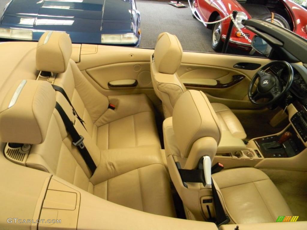 2001 3 Series 325i Convertible - Black Sapphire Metallic / Black photo #32