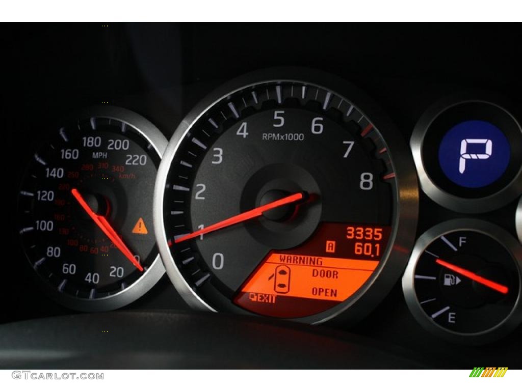 2009 Nissan GT-R Premium Gauges Photo #47984906