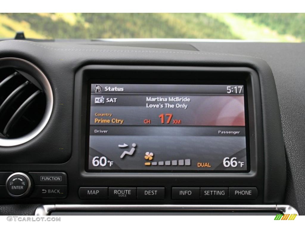 2009 Nissan GT-R Premium Controls Photo #47984945