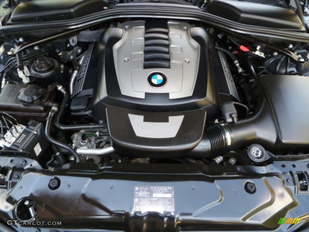2008 BMW 5 Series 550i Sedan 4.8L DOHC 32V VVT V8 Engine Photo #47985290
