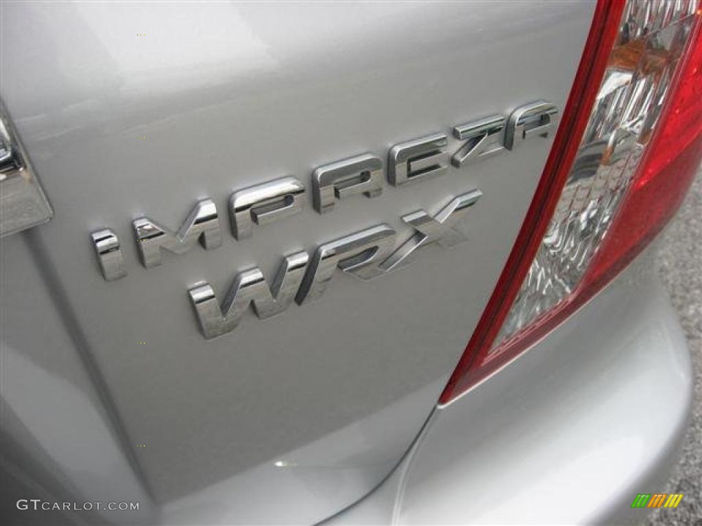2010 Impreza WRX Sedan - Spark Silver Metallic / Carbon Black photo #42