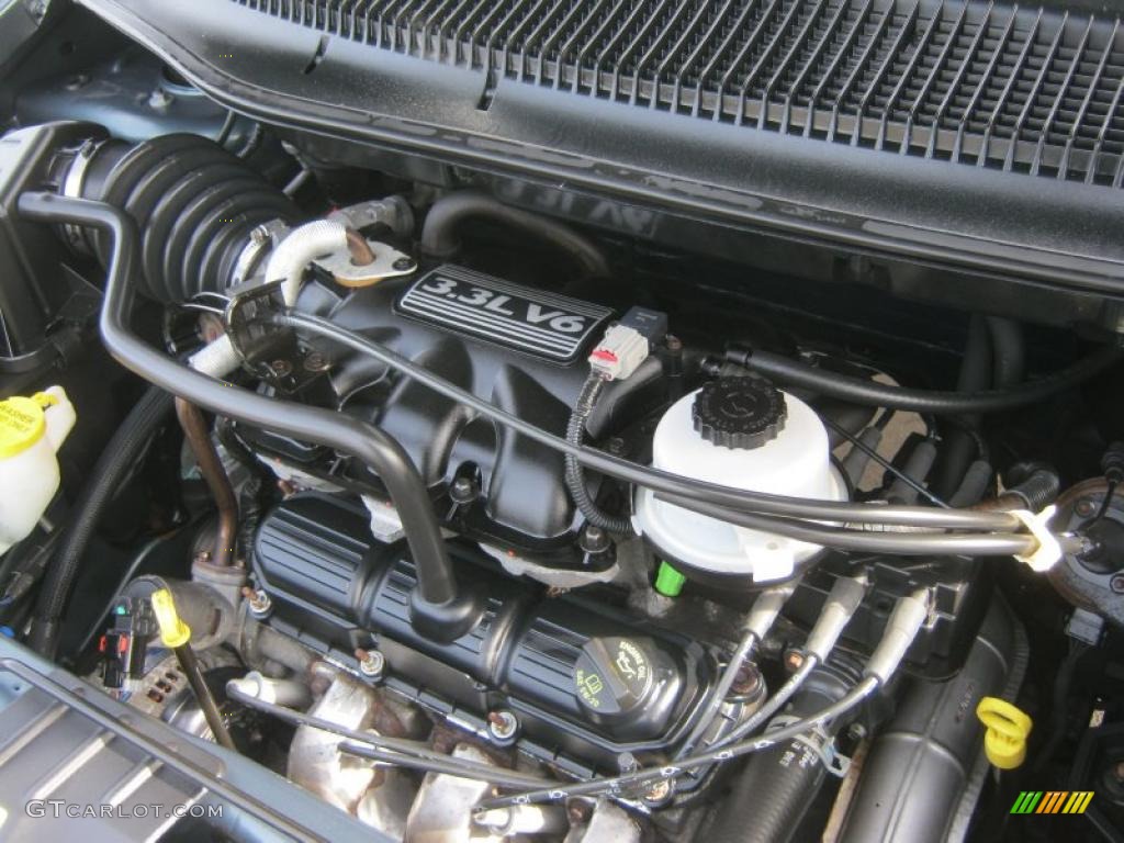 2007 Dodge Caravan SXT 3.3 Liter OHV 12-Valve V6 Engine Photo #47986683