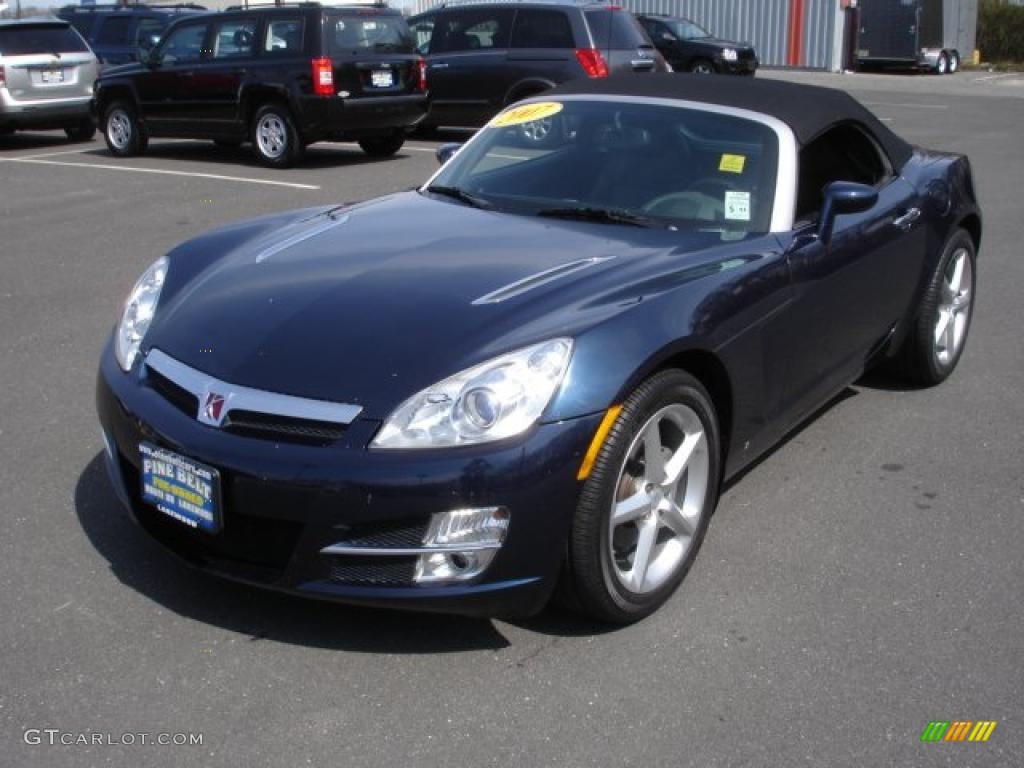 Midnight Blue 2007 Saturn Sky Roadster Exterior Photo #47988189