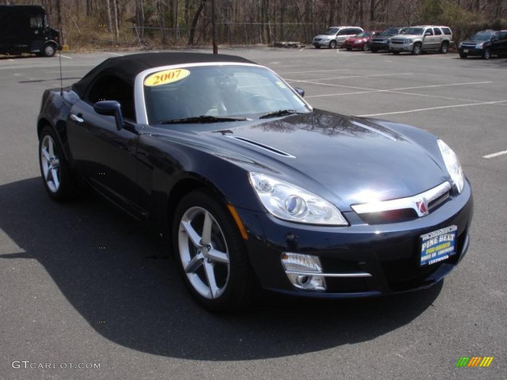 Midnight Blue 2007 Saturn Sky Roadster Exterior Photo #47988234