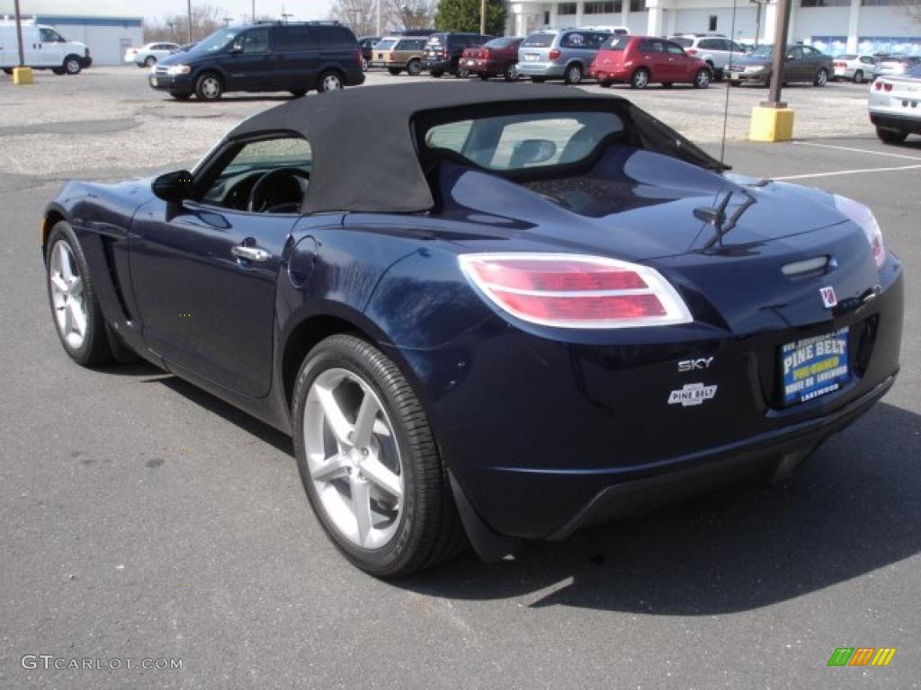 Midnight Blue 2007 Saturn Sky Roadster Exterior Photo #47988276