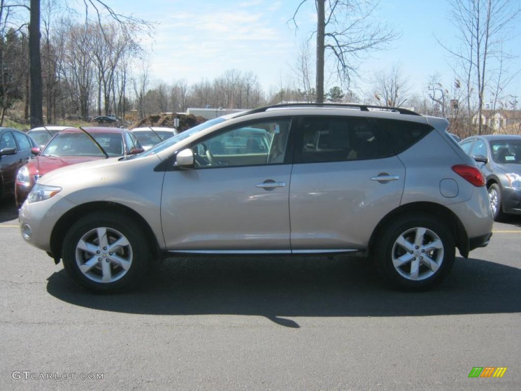 2009 Murano S AWD - Saharan Stone Metallic / Beige photo #12