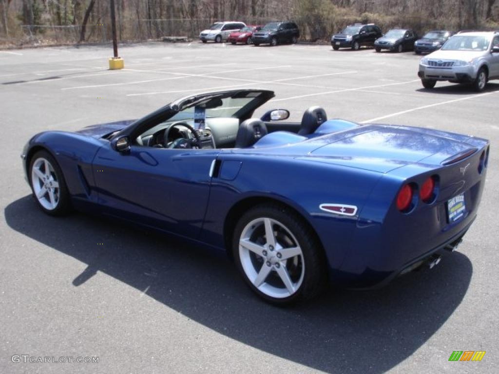 2005 Corvette Convertible - LeMans Blue Metallic / Ebony photo #12