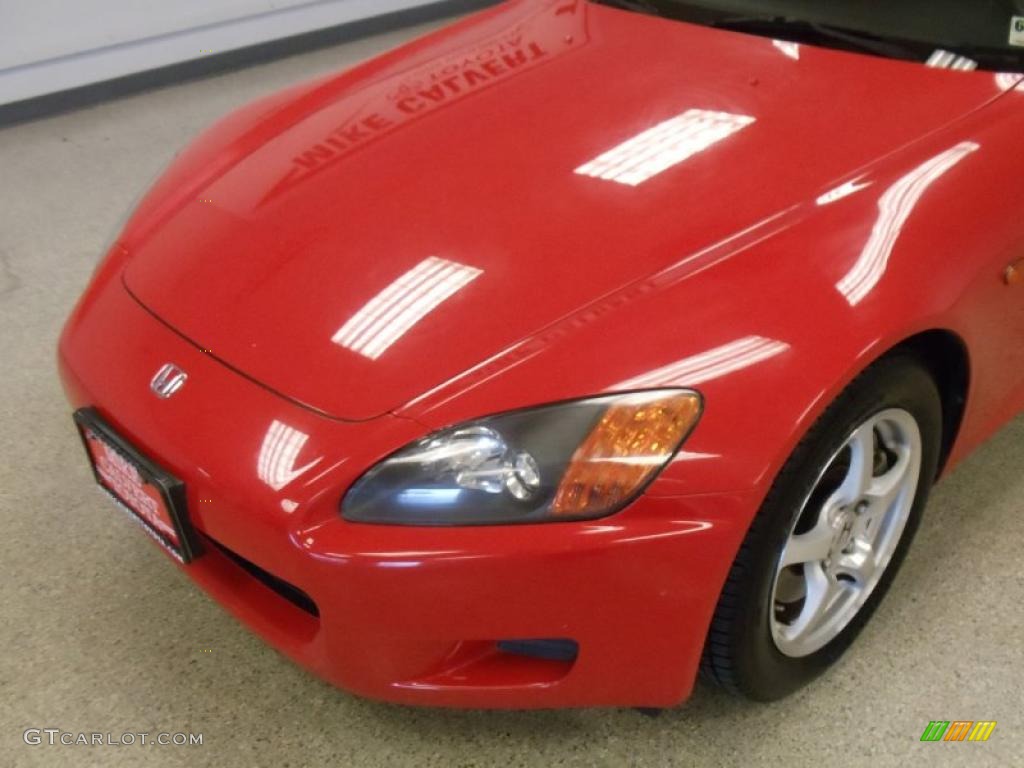 2001 S2000 Roadster - New Formula Red / Black photo #5