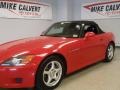 2001 New Formula Red Honda S2000 Roadster  photo #6