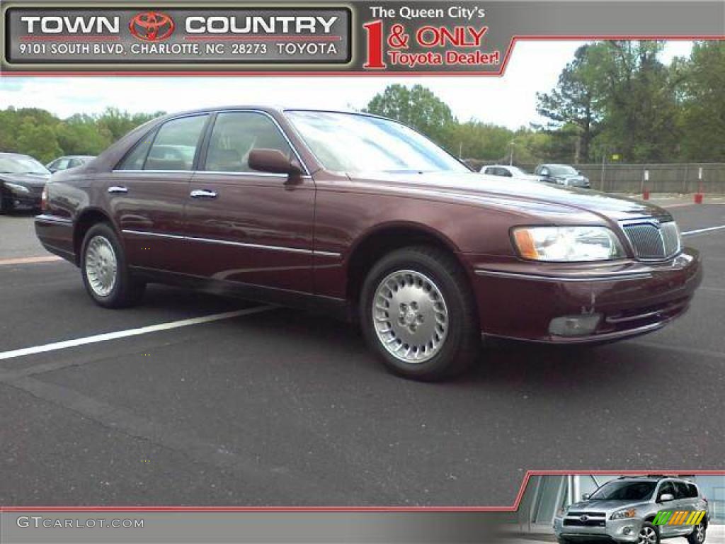 1997 Q 45 - Deep Purple Pearl / Stone Beige photo #1